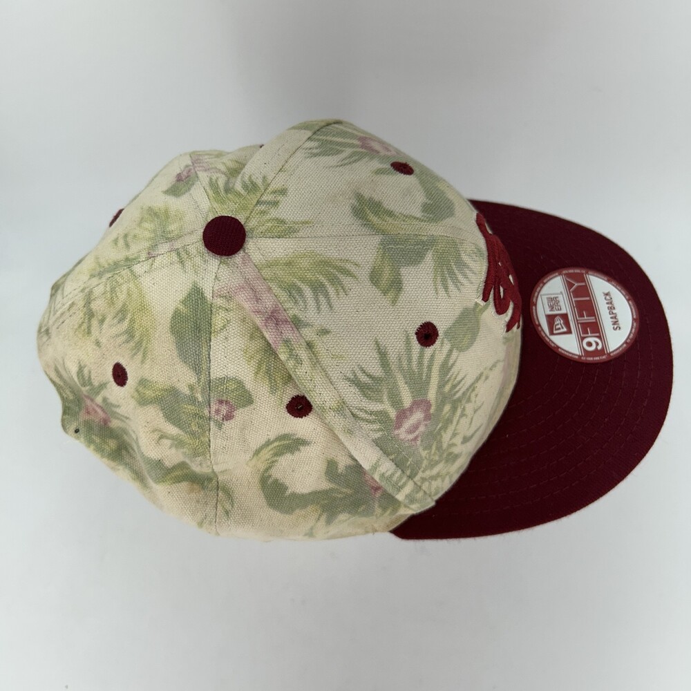 Florida State Seminoles Hat Cap Snap Back Floral NCAA Baseball New Era - Picture 5 of 12